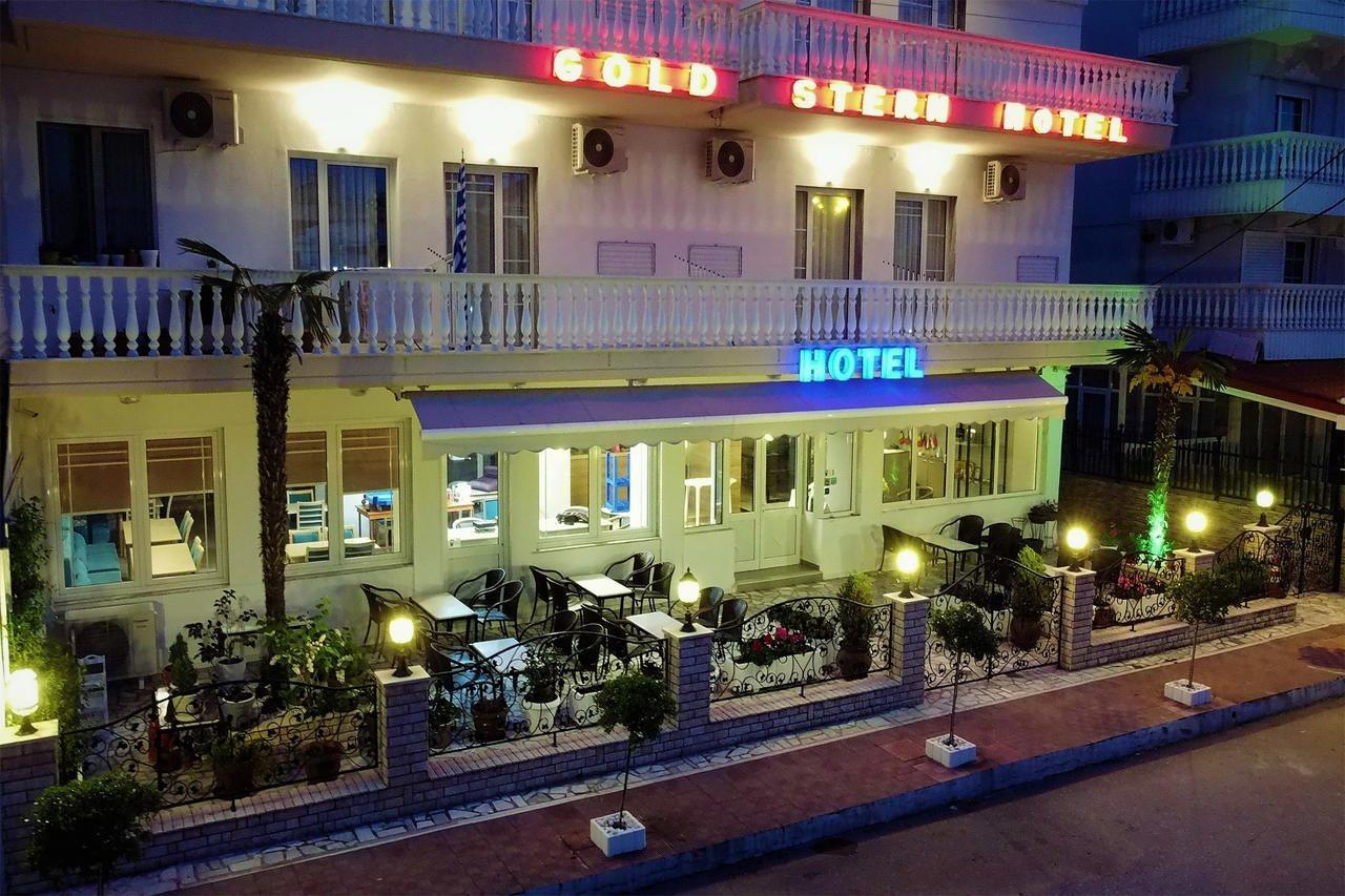 Gold Stern Hotel Paralía Eksteriør billede